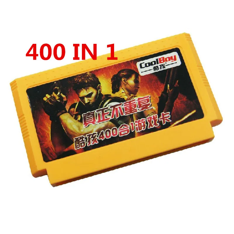400 В 1 супер значение 8 бит 60 pin Классическая игровая карта для игровой консоли
