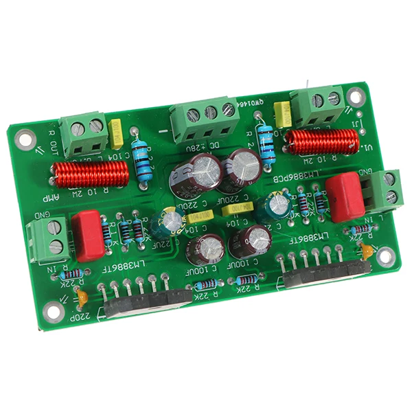 LM3886 Assembled 50W*2 HiFi TF Stereo Amplifier AMP Board 68W+68W 4ohm 38W 8ohm High quantity