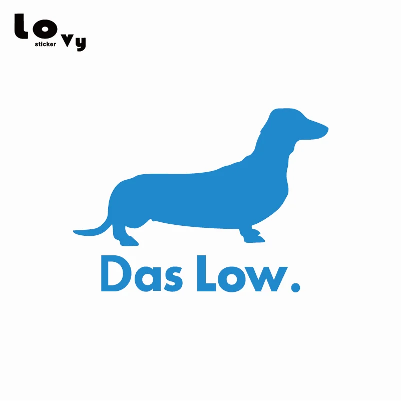 Das Low Dachshund Hound Dog виниловая забавная наклейка для автомобилей мультяшная на