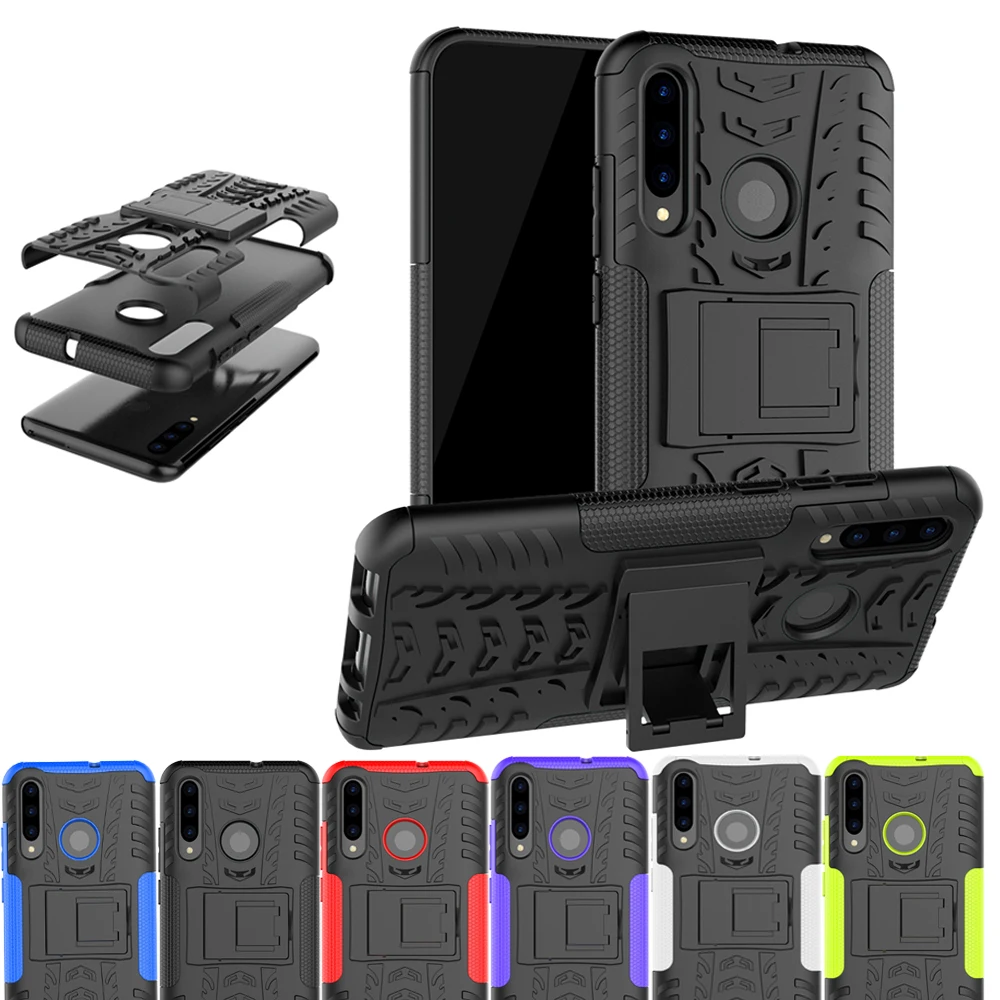 Для Honor 20/20 Lite чехол Гибридный ТПУ армированный силиконовый резиновый Жесткий