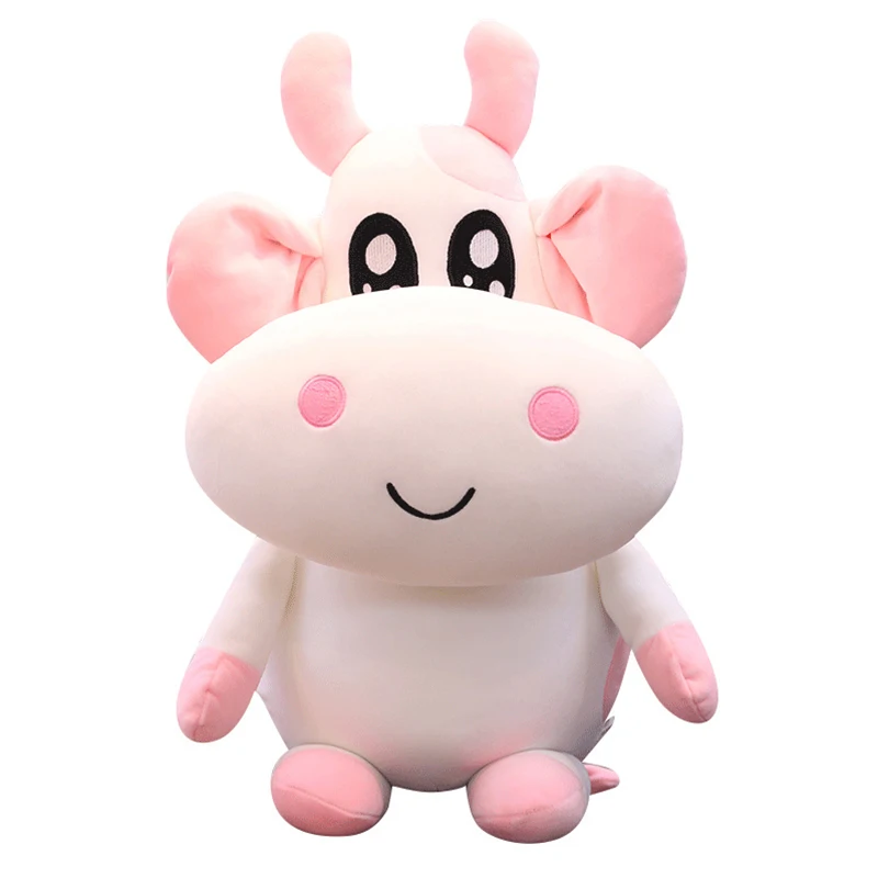 30-95 см Kawaii животные игрушки детские молочная корова милые Мультяшные набитые