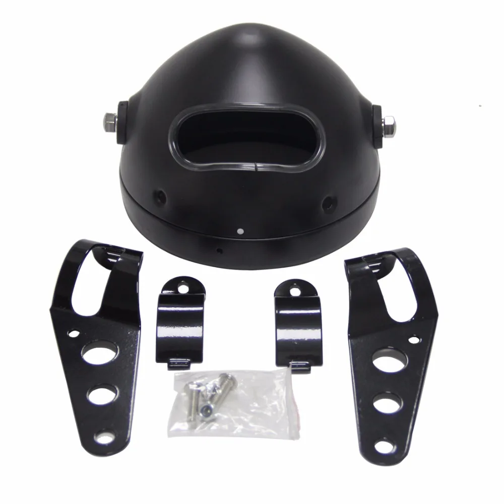 Комплект черных ярких светодиодсветодиодный фар 80 Вт 5 75 дюйма H4 дневные ходовые