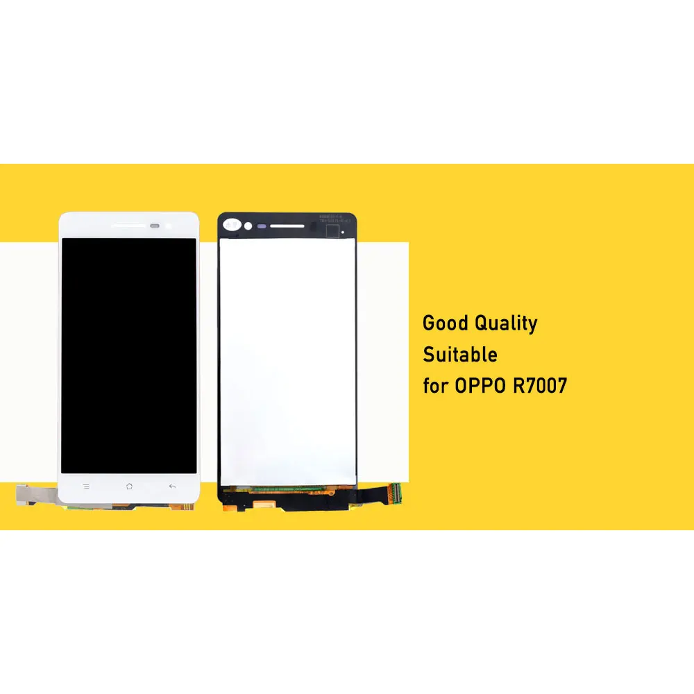 Top quality lcd screen for OPPO R7007 display with touch assembly LCDs | Мобильные телефоны и аксессуары