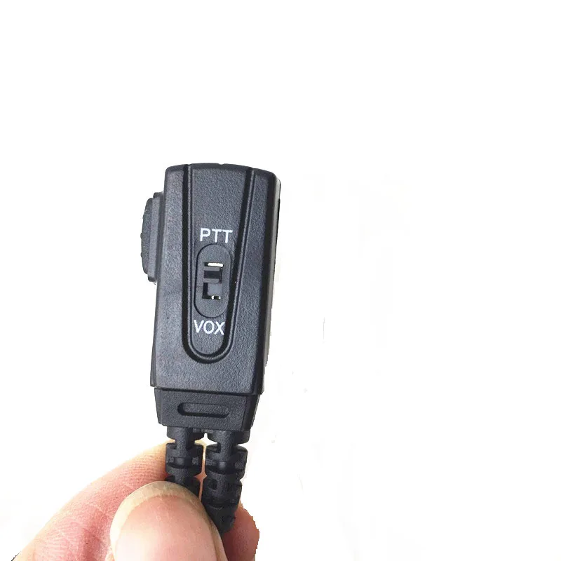 2PIN vox управляемая гарнитура типа B с микрофоном для Kenwood TK3207 TK3207G baofeng UV5R wakie