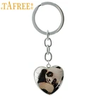 TAFREE Новое поступление, искусственная кожа, металлическая забавная панда, скандинавский брелок, сувенирные подарки, ювелирные изделия HP923