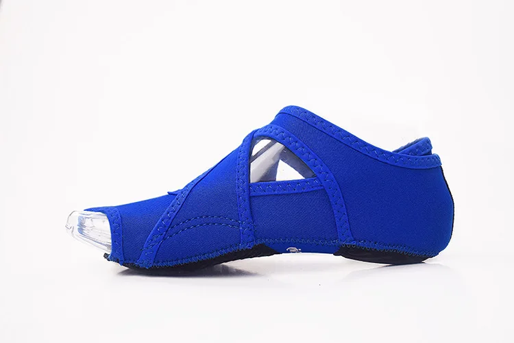 Женские носки для йоги противоскользящие пять пальцев спинки силиконовый без