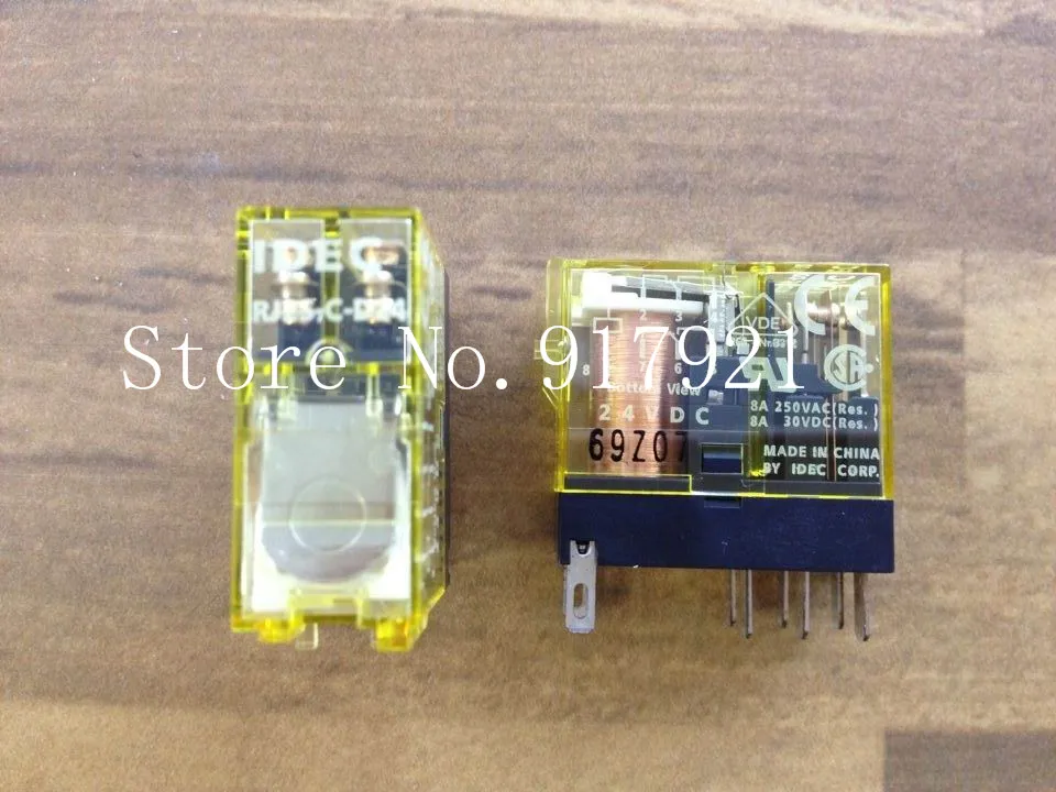 

[ZOB] 24VDC 69Z07 and RJ2S-C-D24 relay genuine original --20pcs/lot