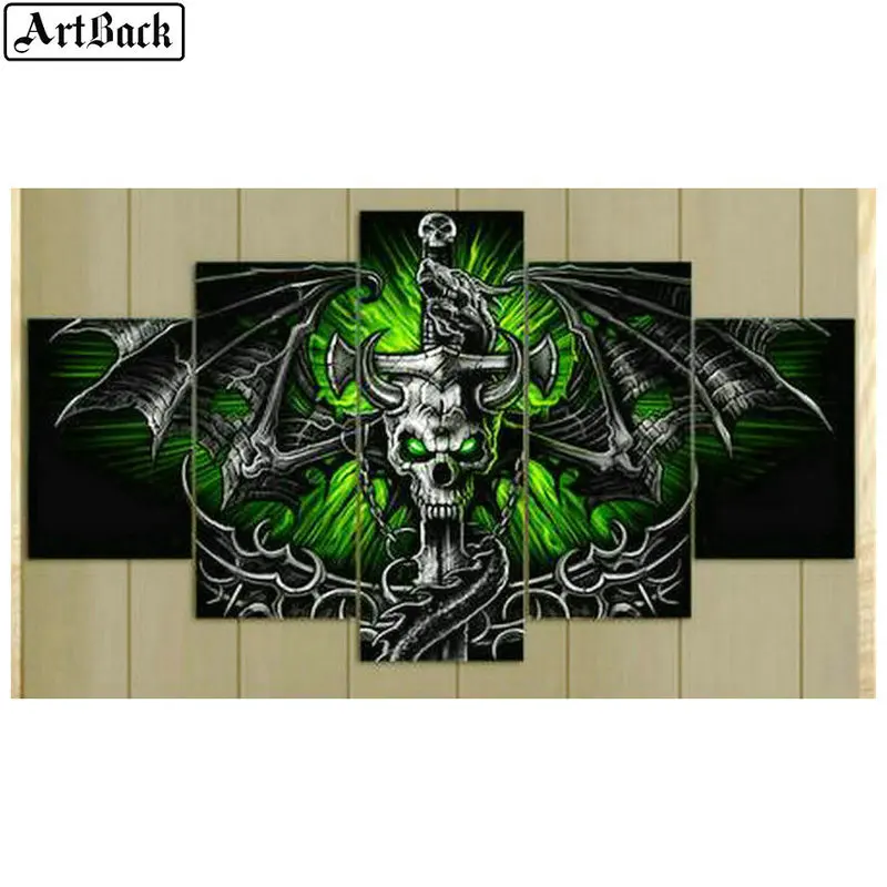 Горячая Распродажа: 5 бороться 5d алмазная живопись солдат картина для гостиная