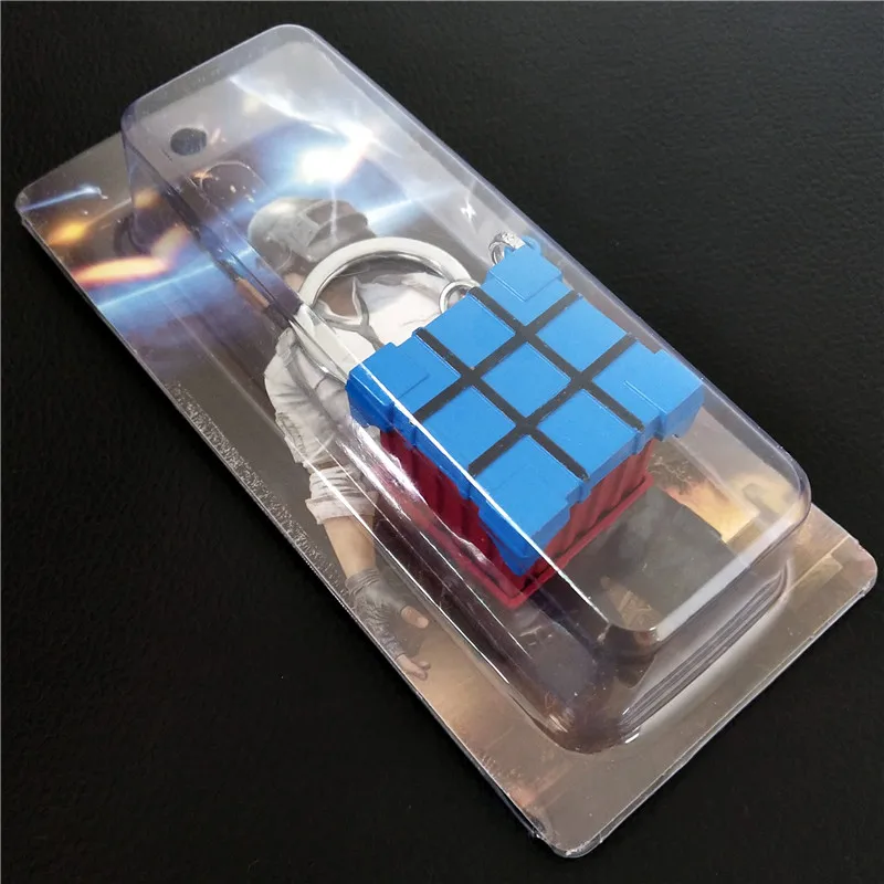 Игровой брелок pubg Airdrop металлическая эмалированная коробка для ключей 10 шт./лот