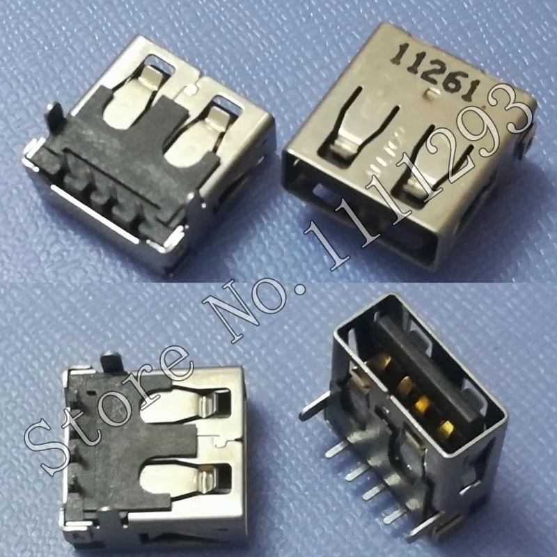 Разъем USB 20 шт./лот 2 0 для разъема Dell N5050 N5040 M5050 M5040 V1550 1540 3520 USB2.0 порт|connector usb|connector
