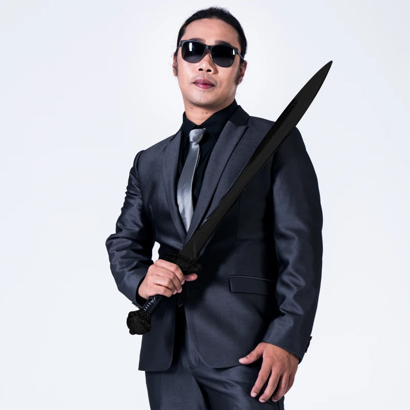 Долго Ю пластмассовый игрушечный меч боевые искусства Жесткого пластика играть