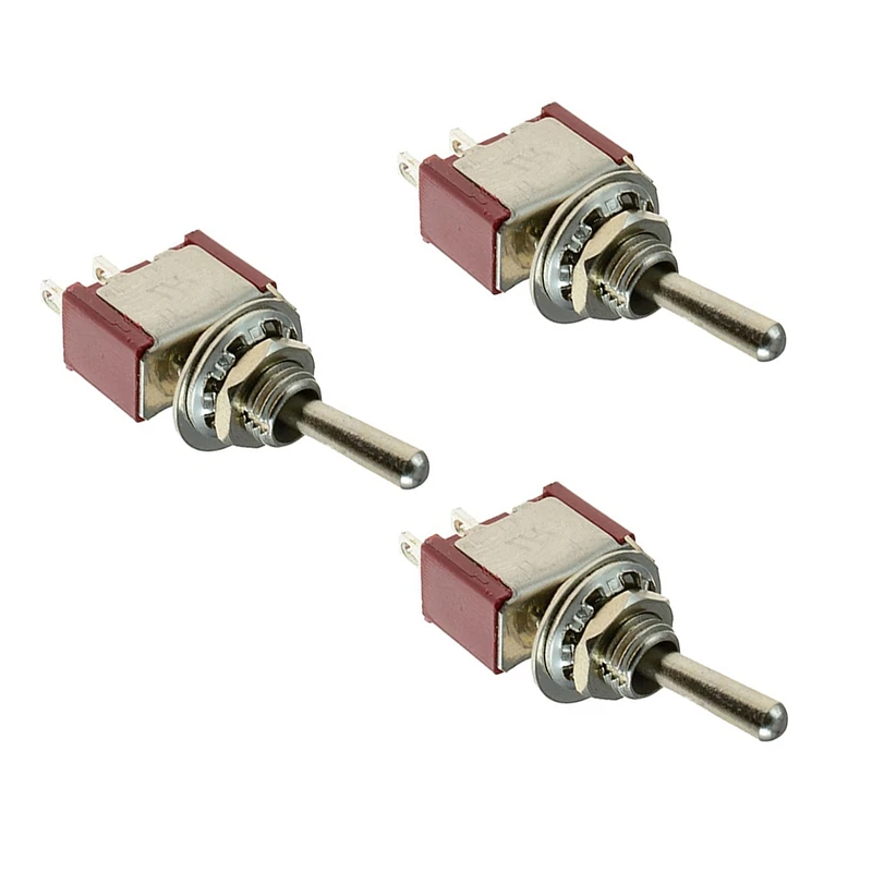 5 x On/Off маленький тумблер миниатюрный Spst 6 мм-Ac250V 3A 120V 5A | Обустройство дома