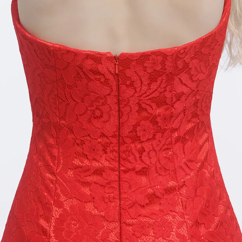 Forevergracedress Актуальные Фото Русалка вечернее платье Дешевые Холтер рукавов