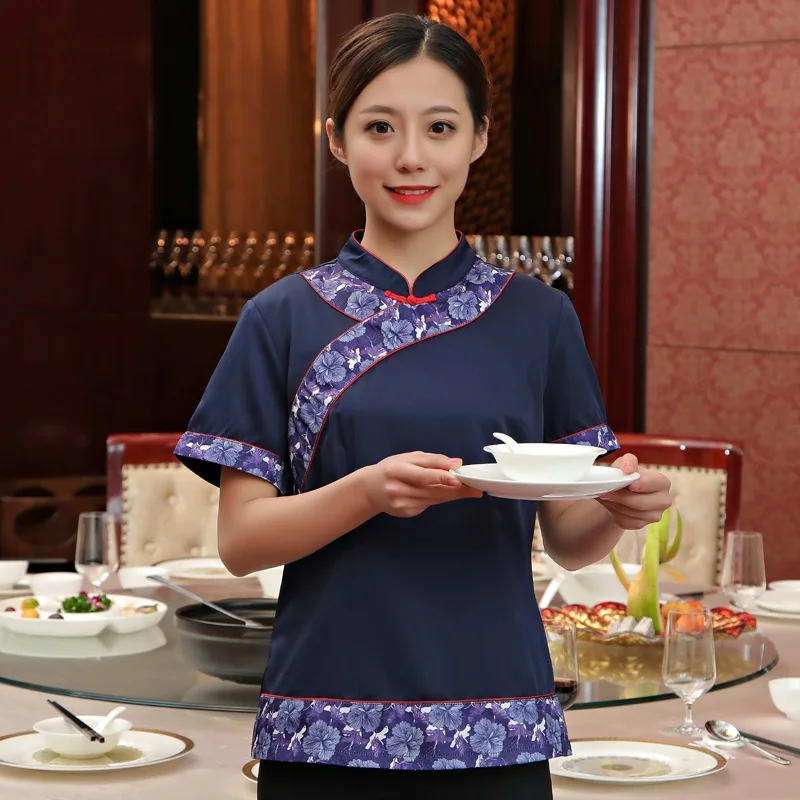 Рабочая одежда для отеля официантка летняя женская форма горячего горшка