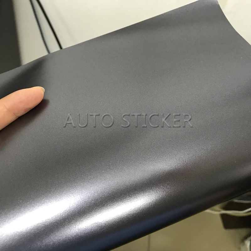 Серая металлическая виниловая жемчужная пленка для мотоцикла грузовика