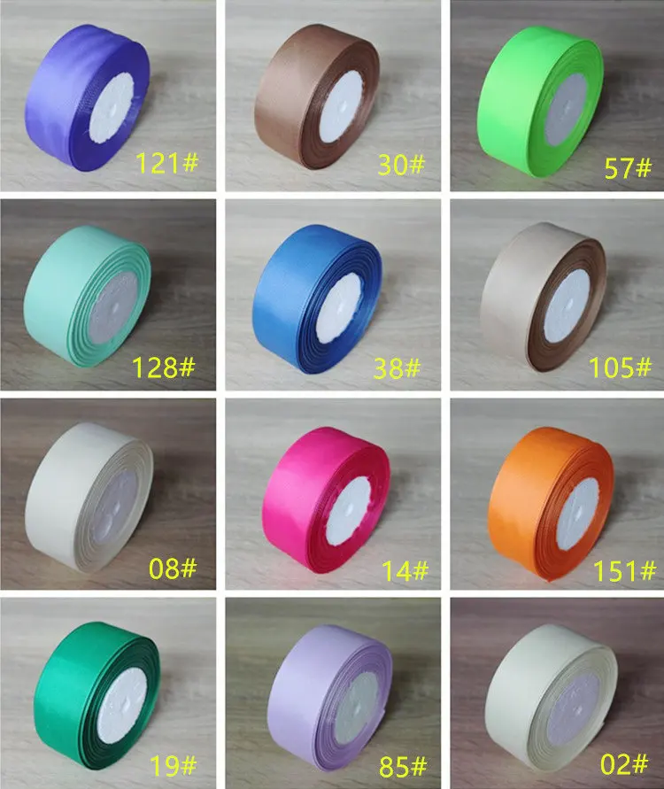 20 мм Grosgrain ленты 22 метра/рулон подарок на Рождество Хэллоуин оберточная лента