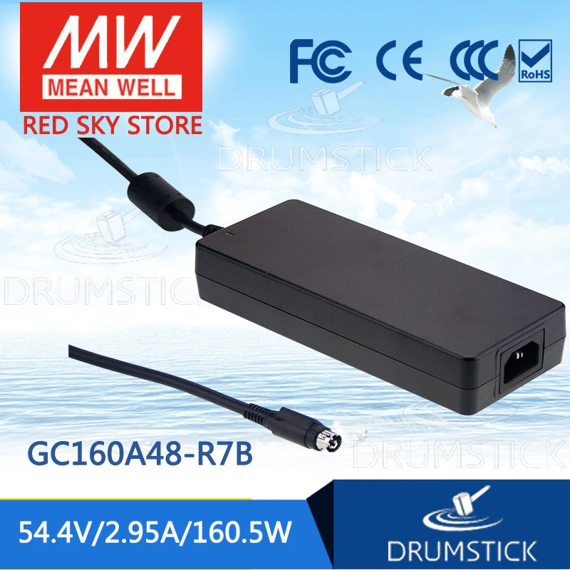 

patriotic MEAN WELL GC160A48-R7B 54.4V 2.95A meanwell GC160 54.4V 160.5W Single Output Battery Charger