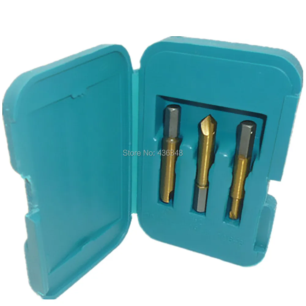 3 шт. HSS шнековые соковыжималки легко удалить сломанный Болты Титан покрытием