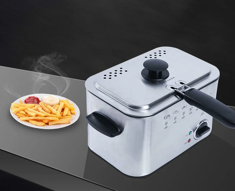 Электрические фритюрницы фритюрница квадратная. Термостат для картофеля фри