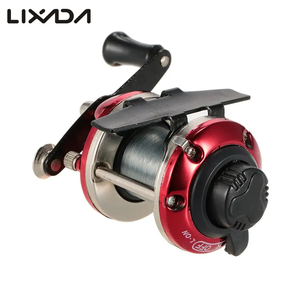 Катушка для подледной рыбалки с правой рукой катушка-барабан легкая компактная