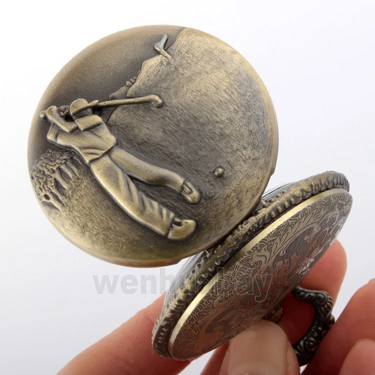 Антикварные кварцевые карманные часы стимпанк винтажный элегантный дизайн