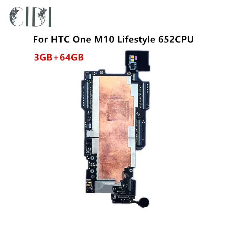 

Full Working Original Unlocked For HTC ONE 10 M10 652CPU 3GB+64GB Motherboard Logic Mother Circuit Board Plate
