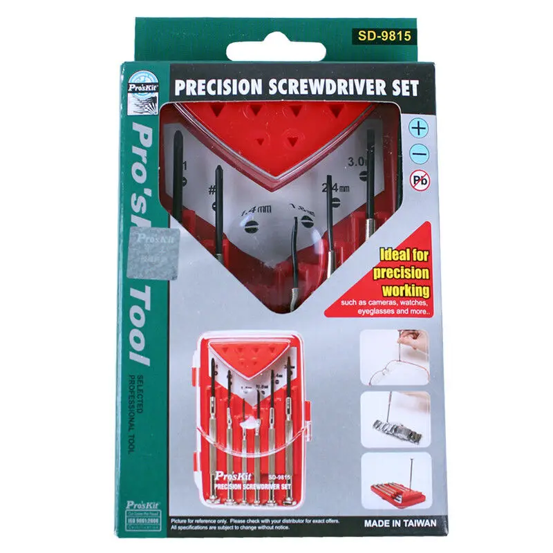 Набор прецизионных отверток Pro'skit для болтов многофункциональный дома|precision