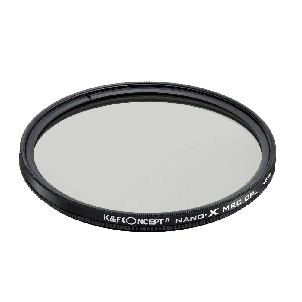 K& F Concept 37/40. 5/43/46/49/52/55/58/62/67/72 мм Комплект фильтров с круговой поляризационный фильтр HD 18 Слои супер тонкий многослойный CPL фильтр для объектива