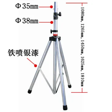 Железный серебристый крашеный объемный динамик Треугольный Кронштейн крепление