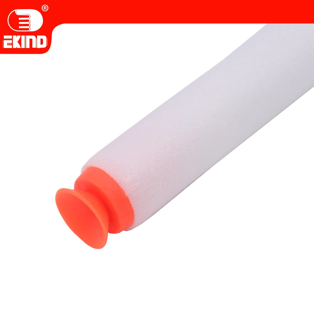 20pcs White Всасывающие дротики EKIND 7,2 см Заправка для Nerf серии бластеров детский игрушечный пистолет - Цвет: 20pcs White