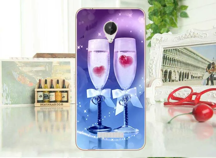 Чехол Для micromax q380 чехол для телефона, 8 видов стилей DIY цветной принт Мягкий ТПУ чехол для телефона для micromax q380 q 380 задняя крышка - Цвет: Y025