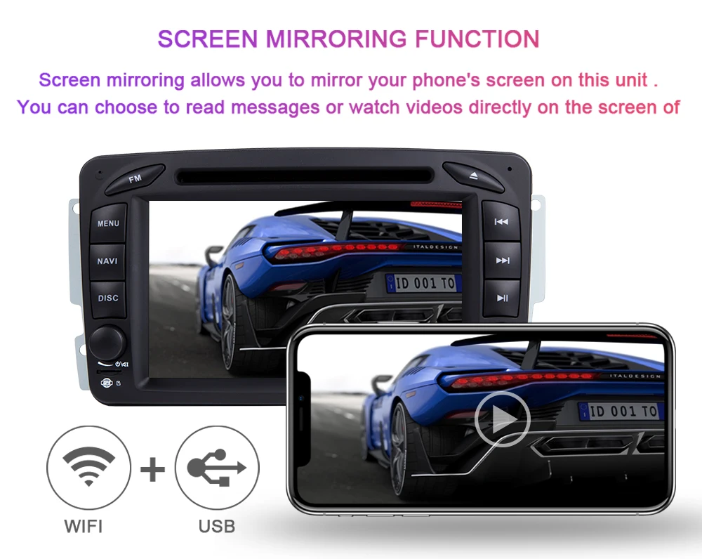 Xonrich 2 Din Android 9,0 Автомобильный мультимедийный плеер для Mercedes/Benz/W209/W203/W168/M/ML/W168/W463/Viano/W639/Vito/Vaneo Авторадио