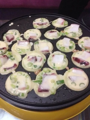 220 В домашний Профессиональный планер-Осьминог размером 650 Вт Takoyaki с 18