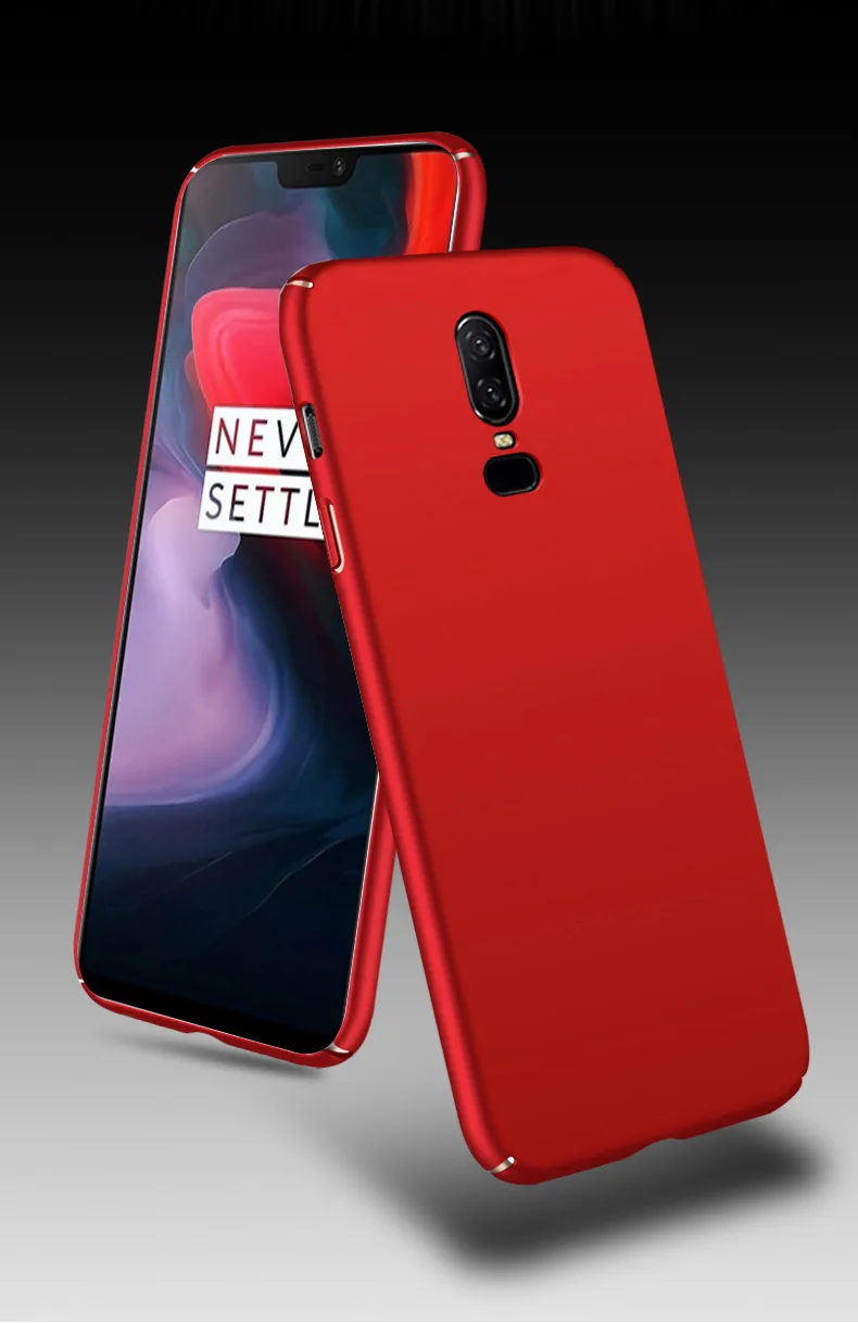 Original Phone Back Cover For Oneplus 6 / One Plus Case Full Body Hard PC Plastic Protective Fundas Oneplus6 |