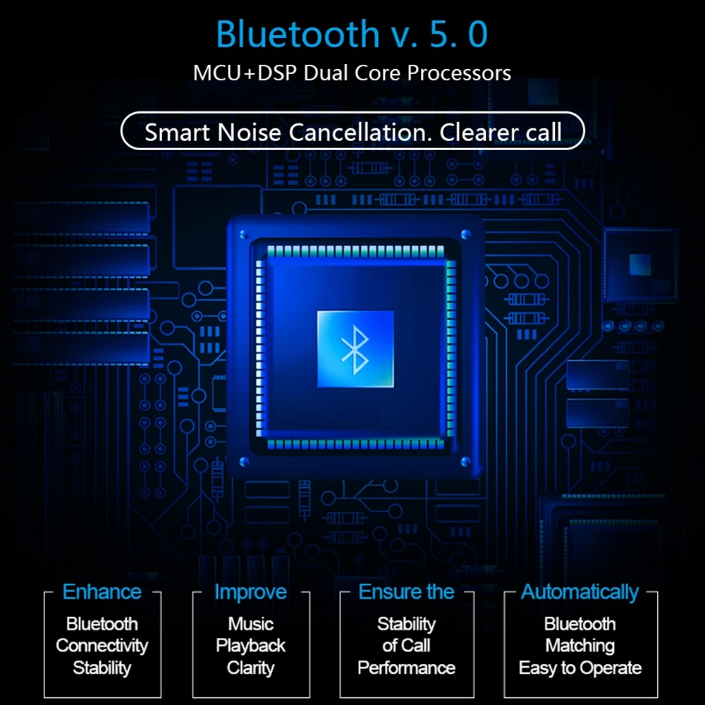 Konrisa Bluetooth 5,0 FM передатчик Aux вход выход 2," большой экран громкой связи автомобильный комплект QC3.0 зарядное устройство Поддержка Siri TF карты