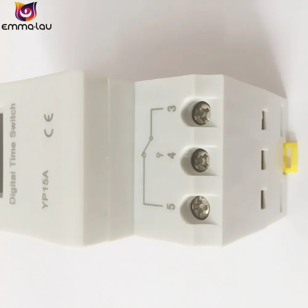 Электронный программируемый таймер 24 в пост. Тока 7 дней неделю ЖК Цифровое реле