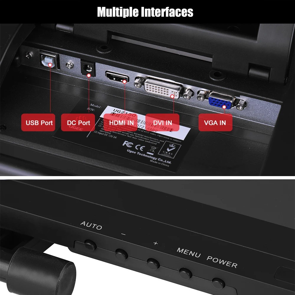 Ugee 2150 21," 5080LPI 1080P HD графический планшет экран ips монитор Дисплей Подставка интеллектуальная ручка для ящика художника