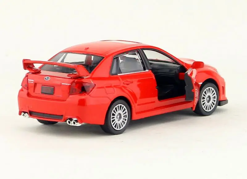Имитация высокой изысканной игрушечной машины Diecast: RMZ city Стайлинг автомобиля Subaru