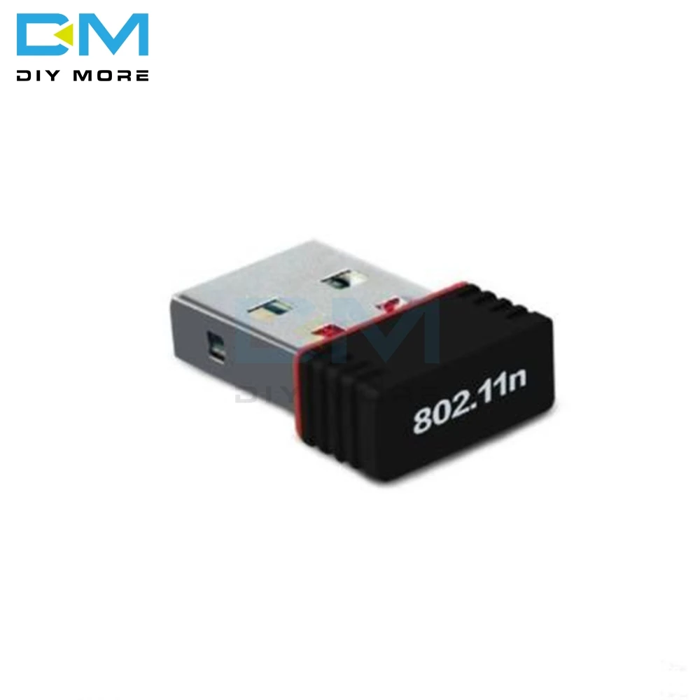 Беспроводной мини адаптер USB 150 Мбит/с Wi Fi 802.11b/G/N 2 4 M сетевая Lan Карта светодиодный