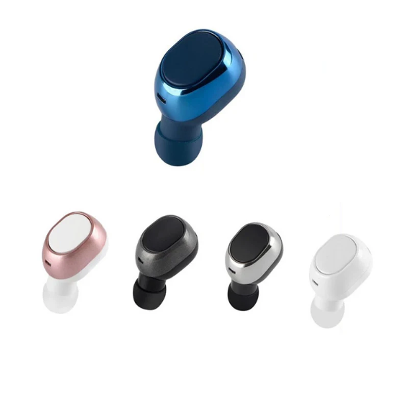 BreezeMusic Мини Bluetooth наушники Беспроводной Hifi стерео гарнитура с микрофоном для IPhone