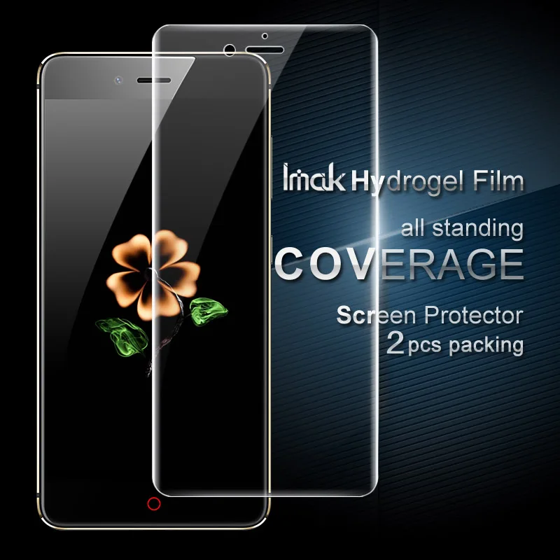 Imak Защитная пленка для экрана 2 шт. Гидрогелевая Nubia Z11miniS с антибликовым покрытием
