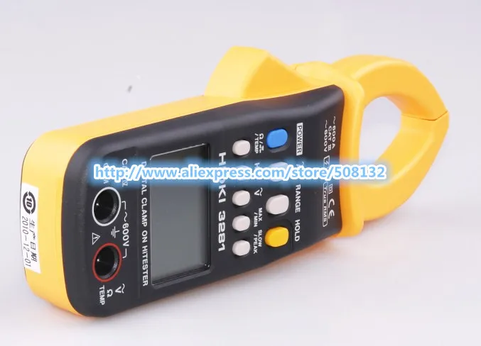 HIOKI 3281 цифровой клещи на HiTESTER 600A!! Абсолютно новый! Бесплатная Доставка! |