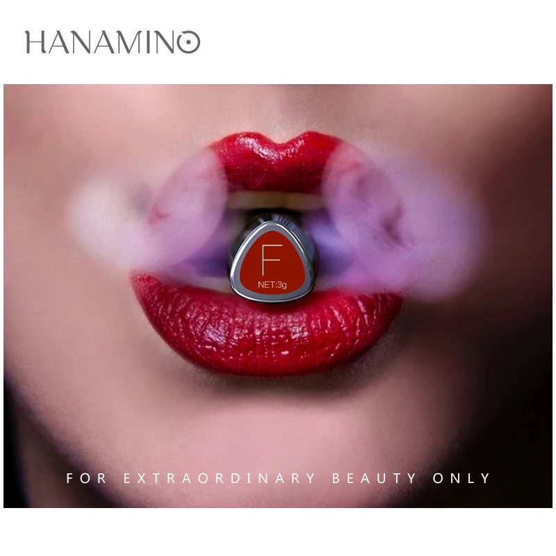 HANAMINO бренд 6 цветов сексуальный увлажняющий губная помада водостойкий