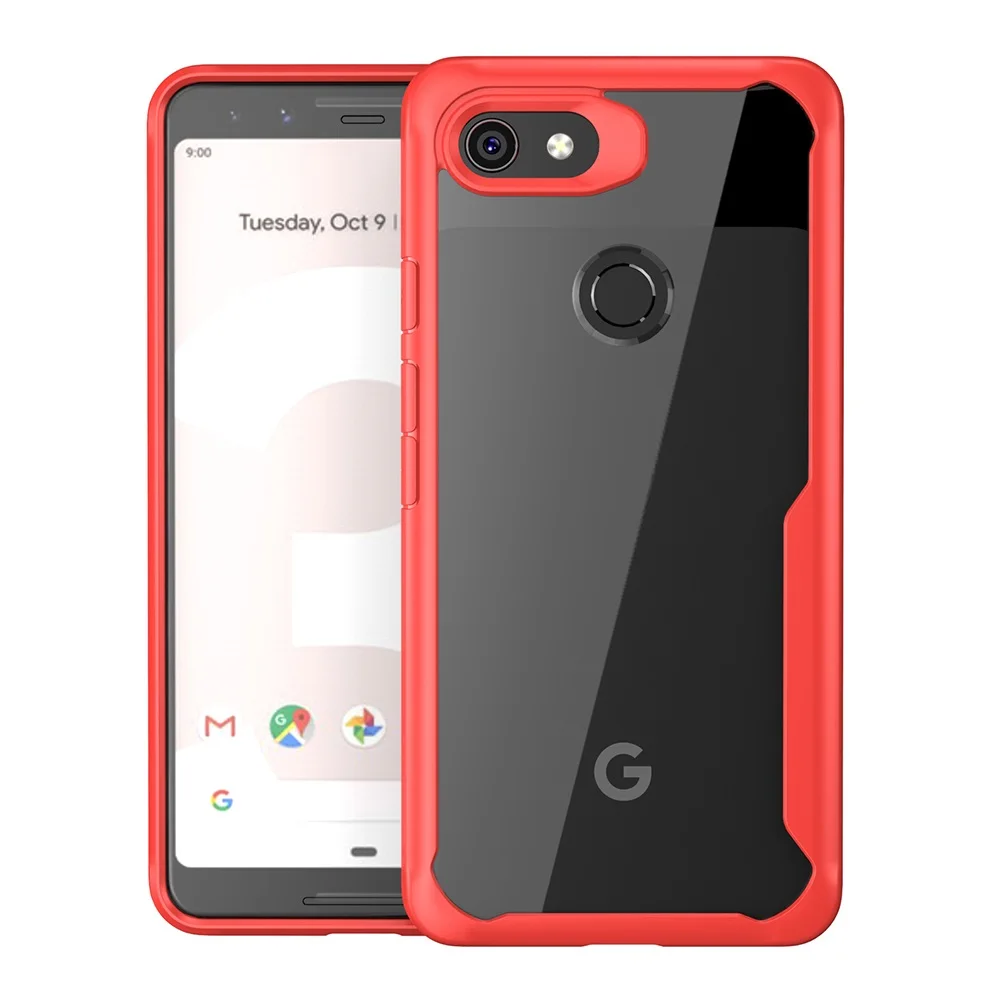 Противоударный защитный чехол для Google Pixel 4 XL чехол 3A 3 XL прозрачный чехол для Pixel 2XL роскошный силиконовый Жесткий акриловый чехол