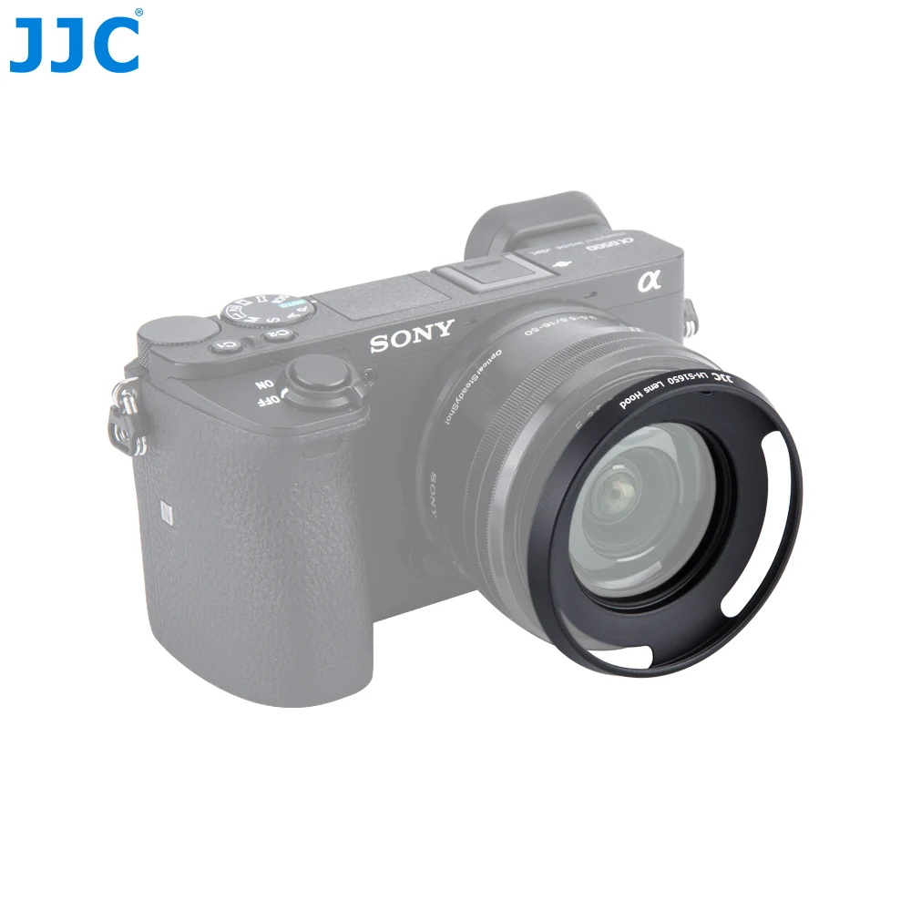 JJC металлическая бленда для объектива SONY E PZ 16 50 мм f3.5 5 6 OSS SELP1650/NIKON 1 NIKKOR 10 f/2 8/SAMSUNG 20