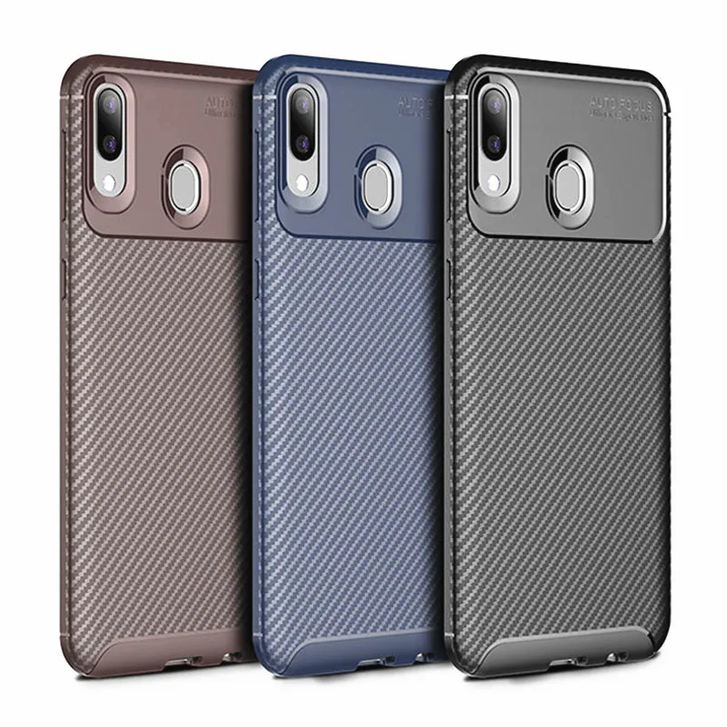 Роскошный мягкий ТПУ/углеродное волокно Ультратонкий силиконовый чехол для Samsung