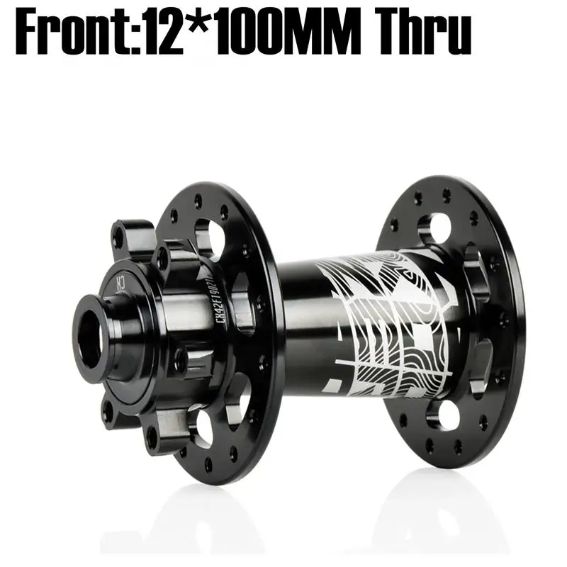 Koozer CX420 XC велосипедная ступица 28 отверстий MTB горный велосипед Горные DH дисковые тормоза Boost через ось 12x100 12x142 Передние Задние велосипедные ступицы - Цвет: Front 12x100mm