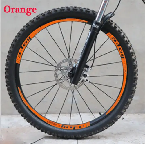 27.5er Refle Blue HOPE 26/27. 5/29 дюймов два колеса Набор обода наклейки для горного велосипеда MTB DH HOPE гонки Замена обода наклейки - Color: 27.5er Refle Blue