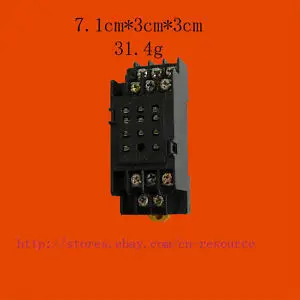 Модель PYF11A основание релейного разъема DIN Track 11 Blade|din socket|blade 11blade blade |