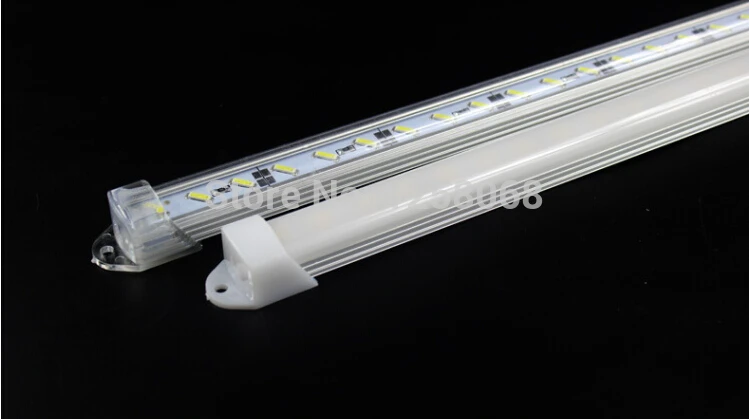 10 м/лот Fanlive SMD7020 72 светодиодный s/M DC12V Яркий алюминиевый профиль светильник для